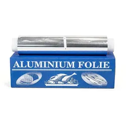 6 Rollen Aluminiumfolie 30cm x 150m, 11my, mit Box