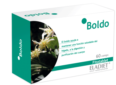 Eladiet Gluten Free Boldo 60 Tablets