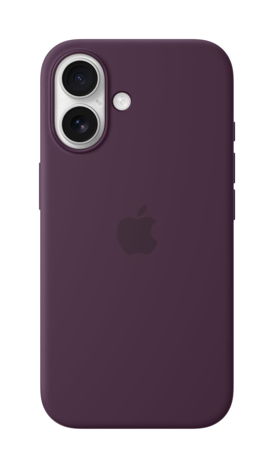 Apple Silikon Case iPhone 16 mit MagSafe (pflaume) MYY43ZM/A