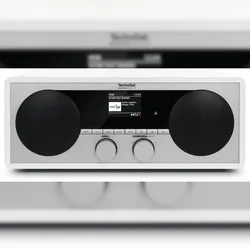 TechniSat DIGITRADIO 451 CD IR Persönlich Analog & Digital Schwarz, Weiß