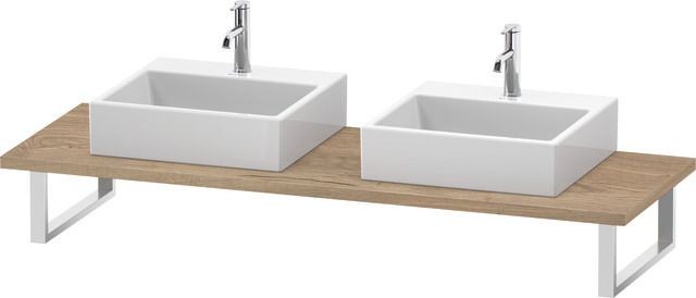 Duravit L-Cube Konsole 8002000x550x30 Ei Marmoriert LC107C05555