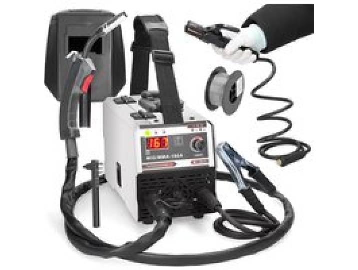 2in1 220V MIG MMA Lasmachine IGBT DC Inverter Lasser Contactlassen Niet-Gas Booglasser Ingebouwde Draad Lassers Solderen