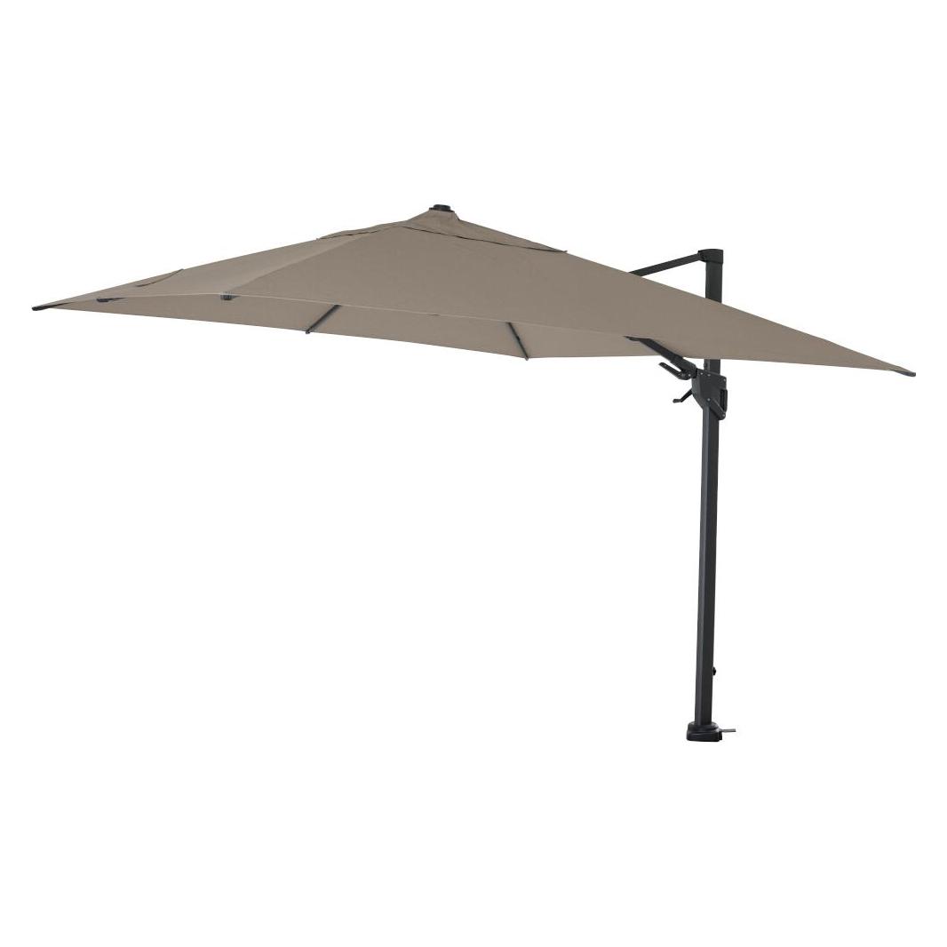 Siena Garden Bosco N+ Ampelschirmanthrazit/taupe 300 x 300 cm (2.95 m) (T50071)