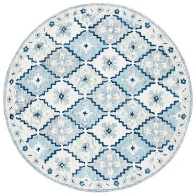 SAFAVIEH Handmade Suzani Oriole Floral Trellis Wool Rug