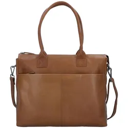 Greenburry Fiorentina Aktentasche Leder 39 cm Laptopfach, Notebooktasche, Braun