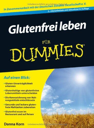 Danna Korn - Glutenfrei leben für Dummies (Fur Dummies) - Preis vom 13.10.2026 19:28:25 h