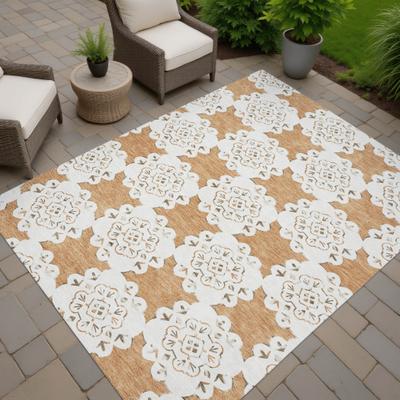 Addison Rugs Machine Washable Indoor/ Outdoor Global Motif Chantille Rug