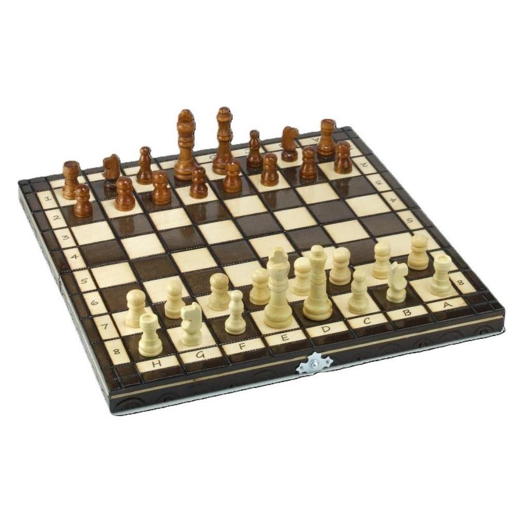 Classic wooden chess 31 cm (Polnisch, 2 Spieler) (GXP-680293)