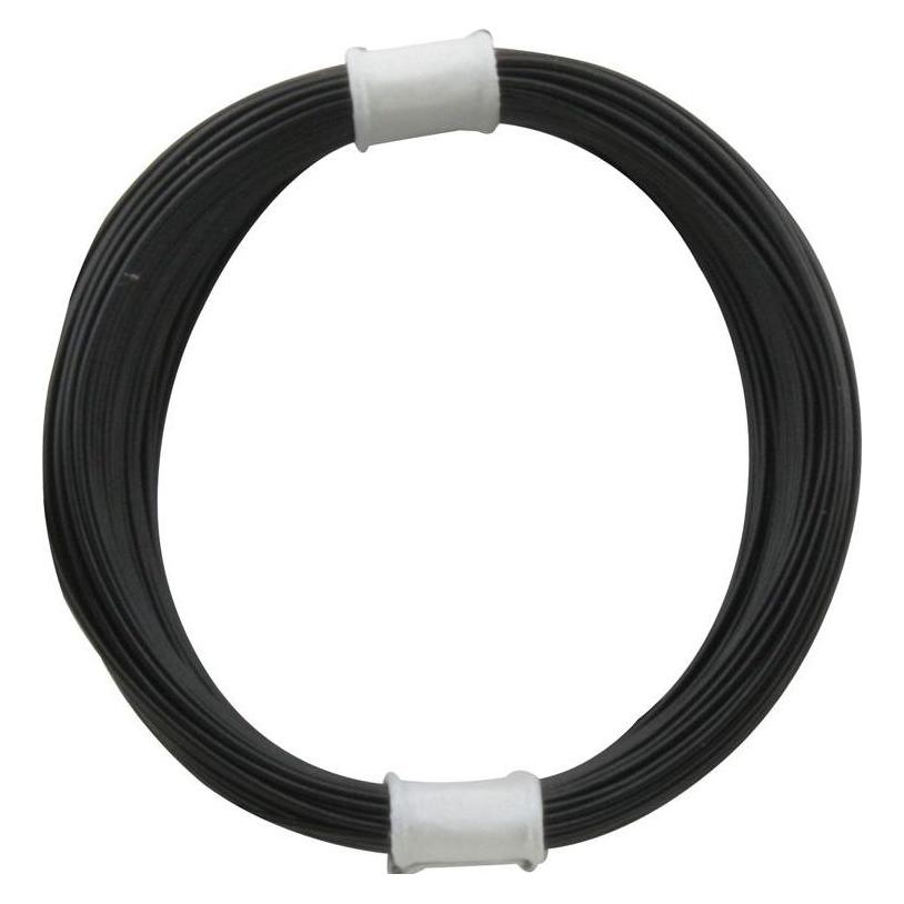 Donau Kupferschalt Litze hochflexibel 0,04 mm² / 10 m schwarz (10 m) (112-1)