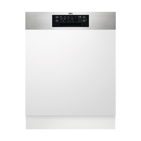 AEG FEE72706PM, Halb integriert, Standardgröße (60 cm), Silber, Tasten, 1,6 m, 1,8 m