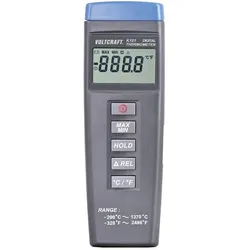 Voltcraft, Detektor, Digital-Thermometer + Oberflächenfühler