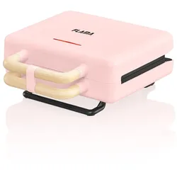 FLAMA - Kirschrosa Grill-Sandwichmaker 4963FL, 800 W