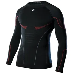Under Shield, Herren, Velotrikot, Herren Hero Langarm-Radtrikot (M, S), Schwarz, M, S