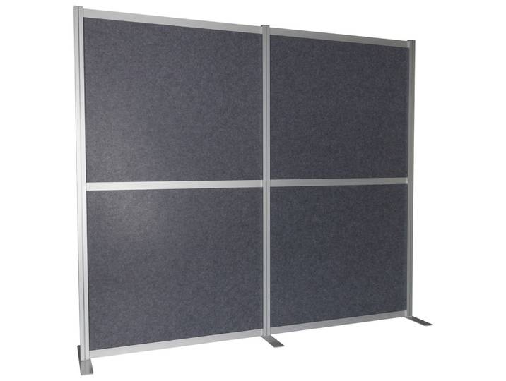 Trennwand Flexmiut Grau ca. 193,5x167,3cm