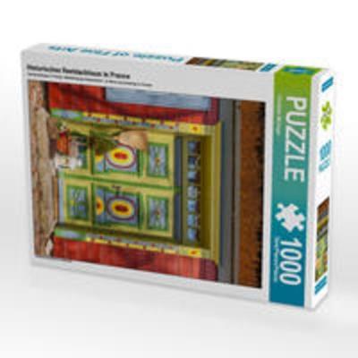 CALVENDO Puzzle Historisches Reetdachhaus in Prerow 1000 Teile Lege-Größe 48 x 64 cm Foto-Puzzle Bild von Christian Müringer