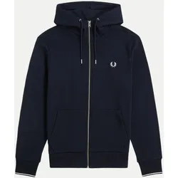 Kapuzenjacke Blau S