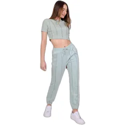Project X Paris, Damen, Sporthose, jogginghose mit versäuberten kanten, damen (L), Blau