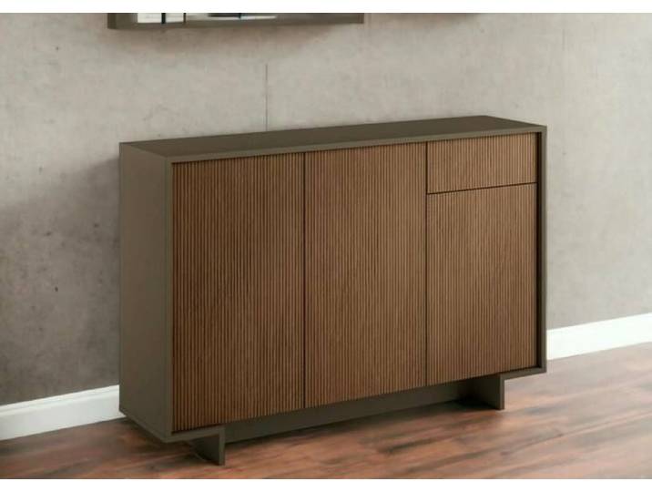 Buffet Arius 134x35xh87 cm marron noyer