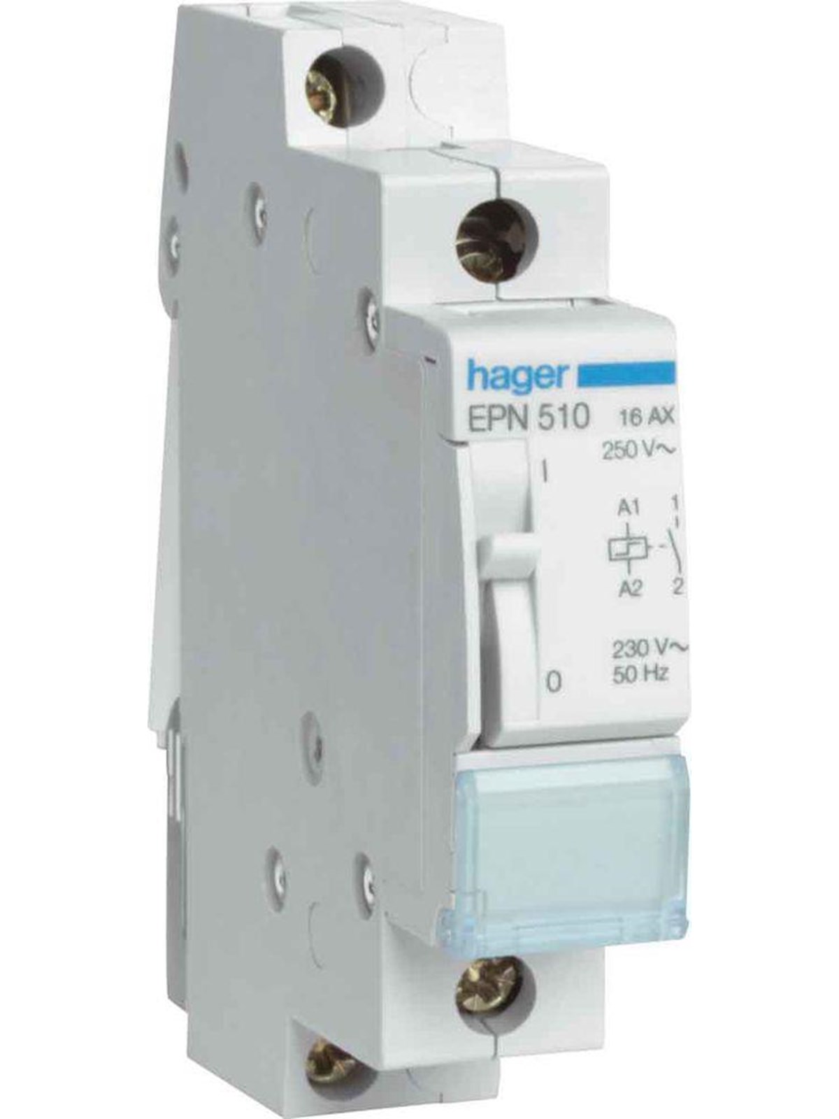 Hager Latching relay 1no 24v