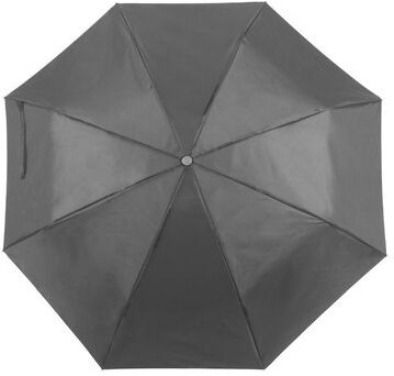 Parapluie publicitaire Ziant polyester métal gris