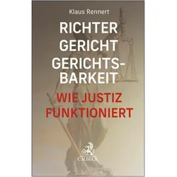 Richter, Gericht, Gerichtsbarkeit, Fachbücher von Klaus Rennert