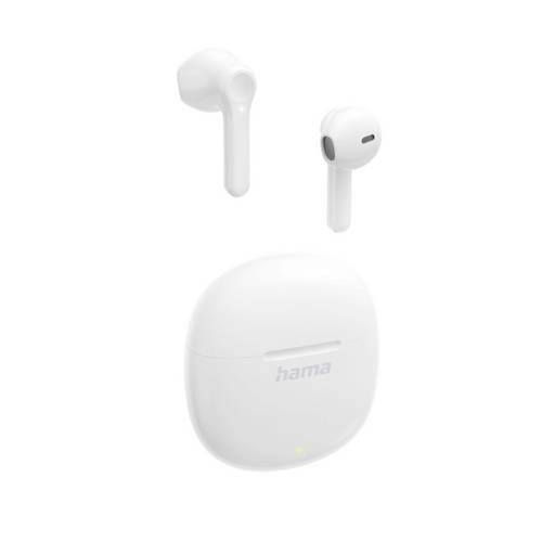 Hama Action One On Ear Kopfhörer Bluetooth Weiß Ladecase Telefon