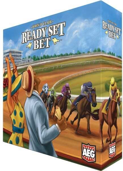 Ready Set Bet Horse-Racing Board Game for 2-4 Players, Ages 10+, by Alderac Entertainment Group
