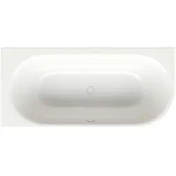 Bette BetteLux Oval Silhouette Badewanne 3425-440CERVS snow, 175x80x45cm