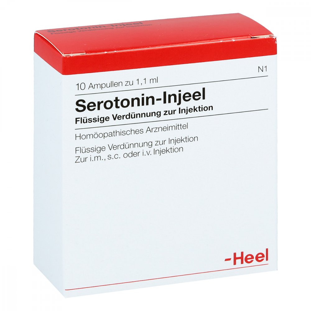 Biologische Heilmittel Heel GmbH Serotonin Injeel Ampullen 01814437
