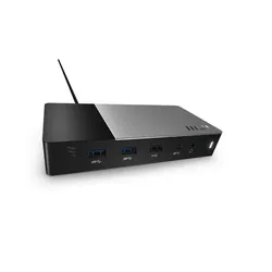 MSI USB-C Docking Station Gen 2 USB 3.2 Gen 2 (3.1 Gen 2) Type-C Schwarz