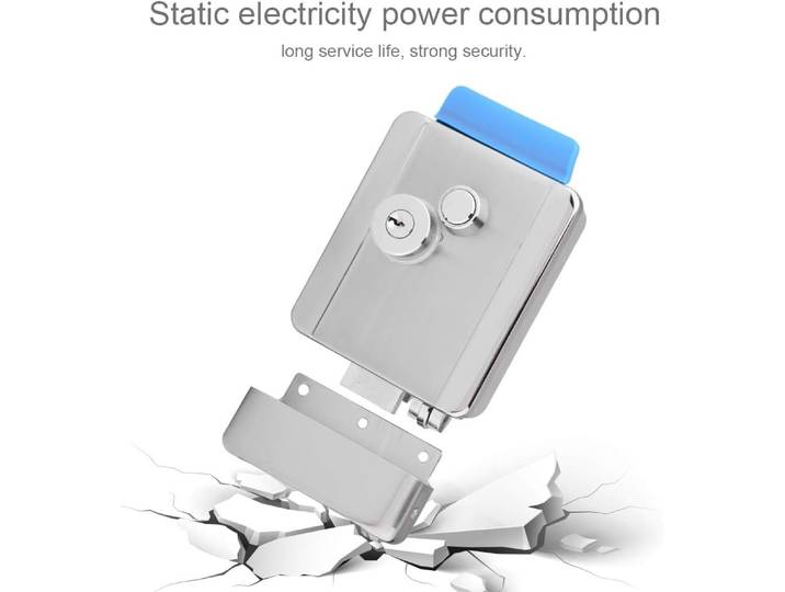 Serrure électrique de sécurité DC 12V, serrure de porte à commande électrique pour kit de système de contrôle d'accès aux portes