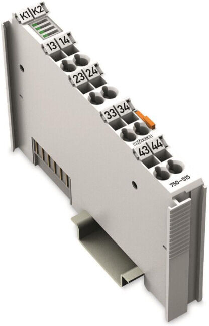 WAGO Sortie relais 4 canaux 750-515 AC 250 V 2,0A (750-515)