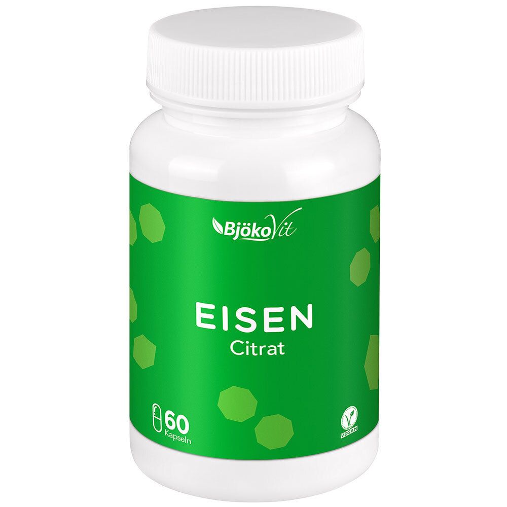 Eisen Citrat Vegi-Kapseln 60 St Kapseln