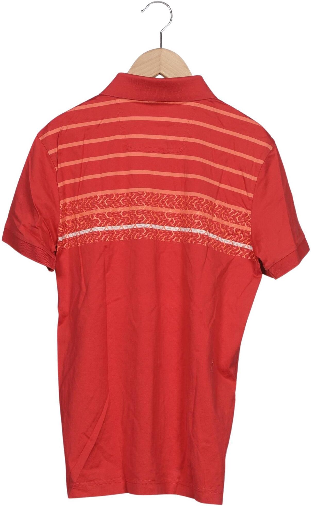 Boss Green Herren Poloshirt, Rot, Gr. M, Baumwolle - Second Hand