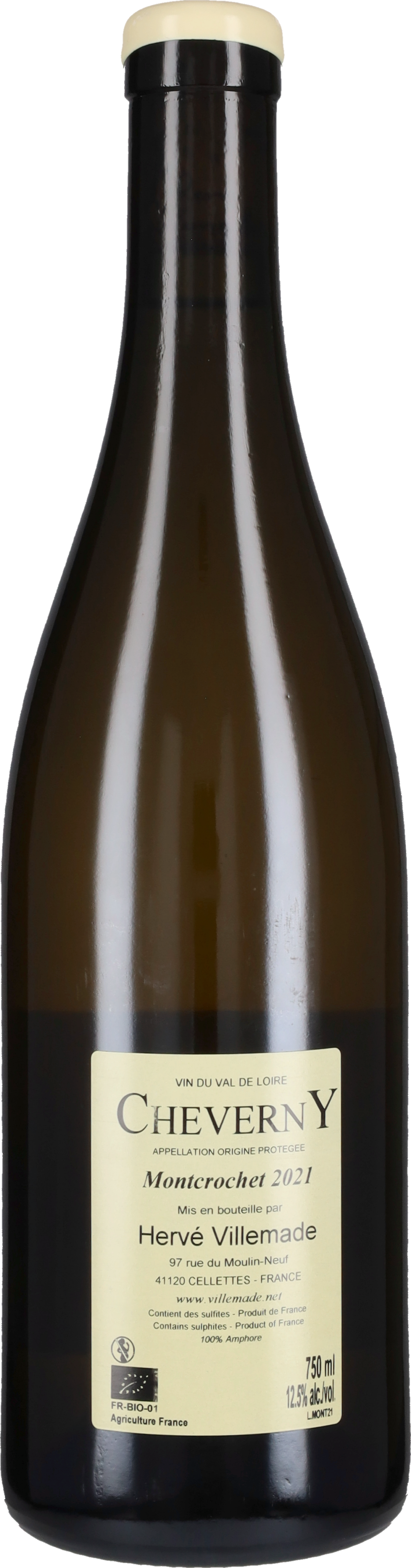Cheverny Blanc 'Montcrochet' Hervé Villemade 2021