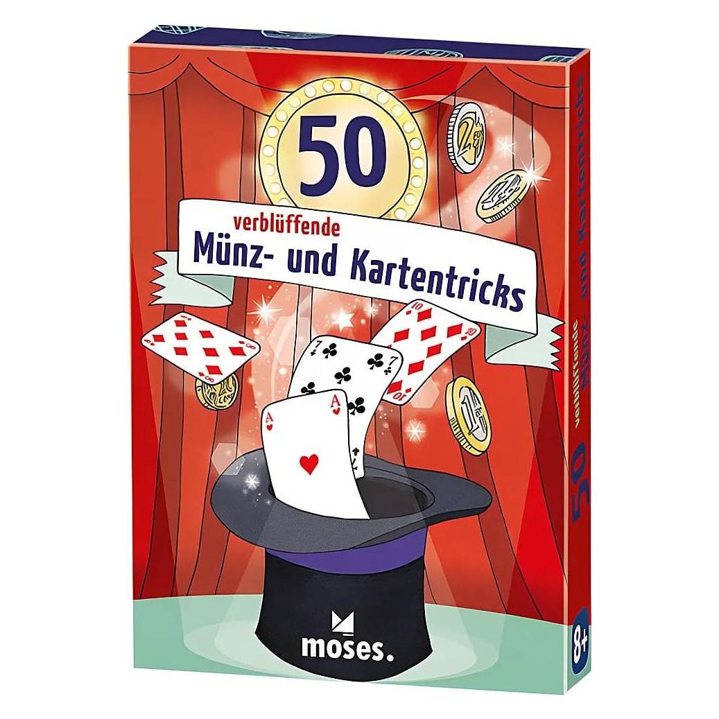 Moses Münz- und Kartentricks (Deutsch, 1 - 10 Spieler) (30244)
