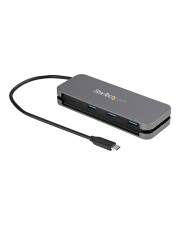 StarTech.com 4 Port USB C Hub 3x USB-A/1xUSB-C 5Gbps 3.0 Type-C 3.2 Gen 1 Bus Powered 11" Long Cable w/ Management 3 x 1 + 1 x USB-C 1 Desktop (HB30CM3A1CB)