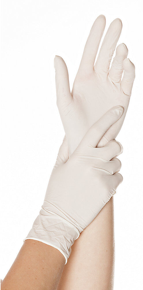 kaiserkraft Latex-Einweghandschuhe SKIN LIGHT, VE 1000 Stk, SKIN LIGHT, Größe 9 (L)