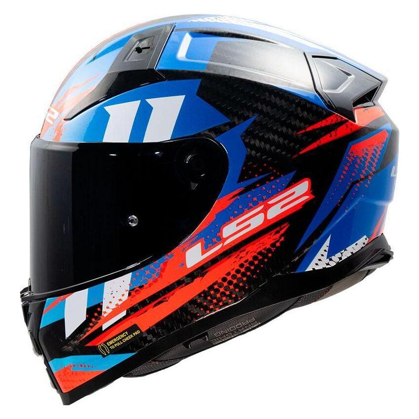 LS2 FF811 VECTOR II CARBON TANTIC Integralhelm (L) (168115626L)