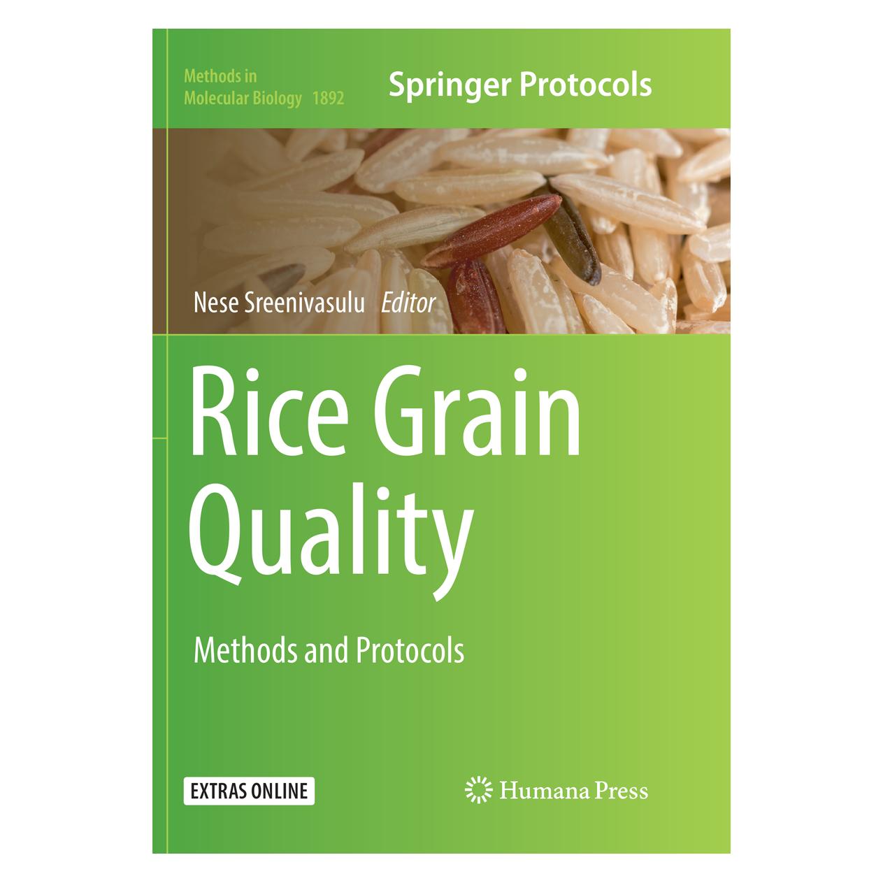Springer Rice Grain Quality (Englisch, Softcover, Nese Sreenivasulu) (56113956)