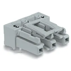 Wago 770-843/011-000/062-000 Buchse für Leiterplatten,abgewinkelt,3-polig,grau 770843011000062000  - 100 Stück