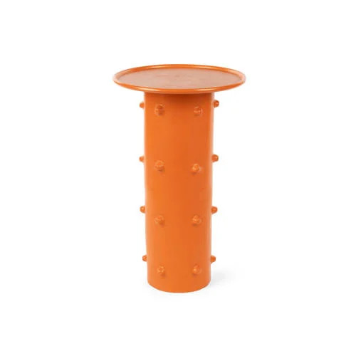 Bold Monkey Pinch Me Bijzettafel Rond Oranje Diameter: 33 cm