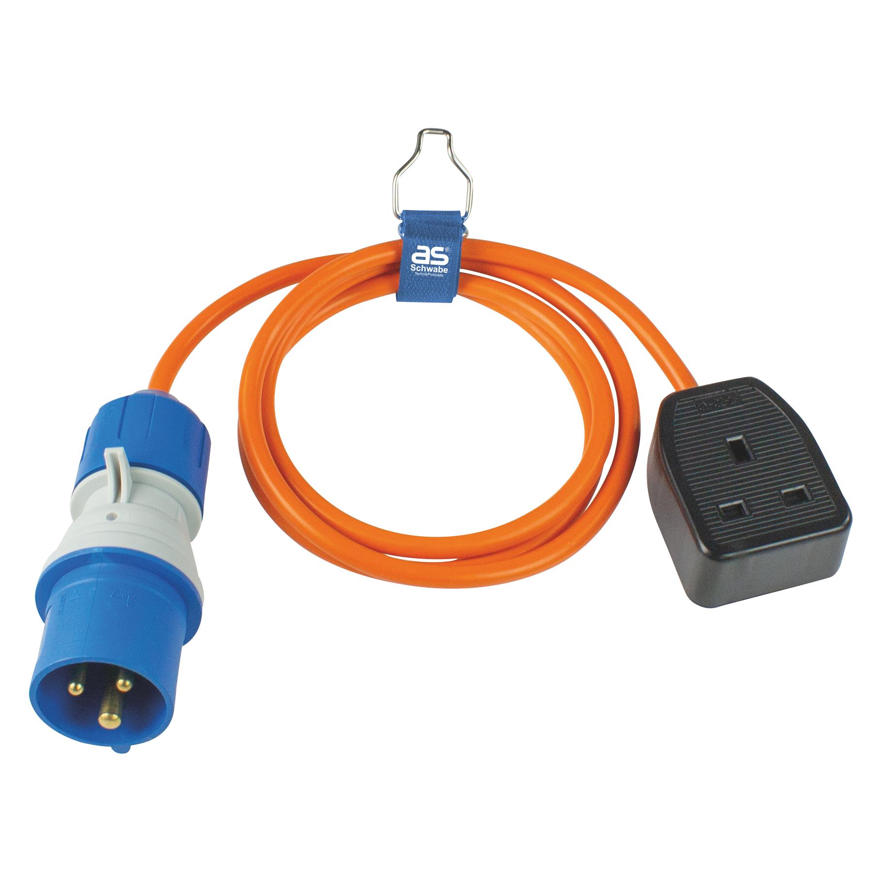 As - Schwabe CEE Adapterleitung British Standard BS1363 (BS 1363) (660488)