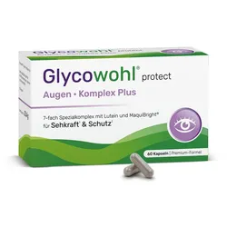 GLYCOWOHL Augenkomplex m.Lutein & Vitamin A+E Kps. 60 St