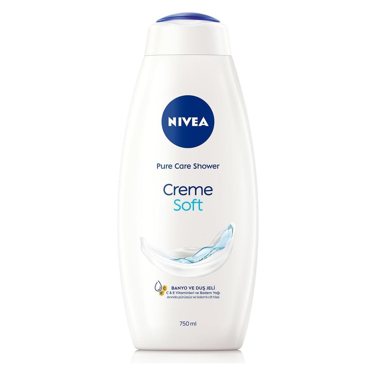 Nivea - Creme Soft & Mandelöl - 750 ml (750 ml) (80846)