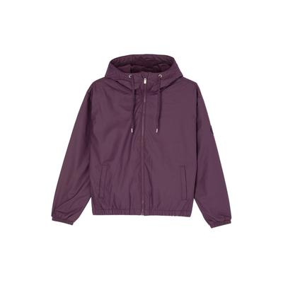 Regenjacke ROXY "Wait For Me", Damen, Gr. XS, schwarzberry wine, Obermaterial: 100% Polyurethan., Jacken Regenjacke
