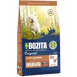 Bozita Original Puppy & Junior 3x3 kg