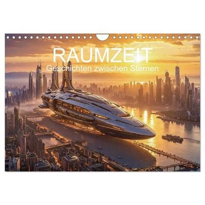 Raumzeit. Geschichten zwischen Sternen (Wandkalender 2027 DIN A4 quer), CALVENDO Monatskalender
