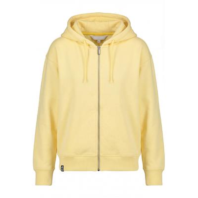 Sweatjacke ALIFE & KICKIN, Damen, Gr. M, celestial gelb, 60% Baumwolle, 40% Polyester, ohne Ausschnitt, Sweatjacken Sweatjacke