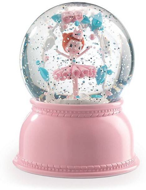 Little Big Room by Djeco Veilleuse boule de neige Ballerine - Djeco